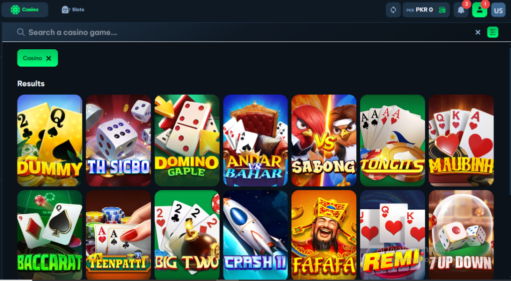 Play4Tune Casino Games