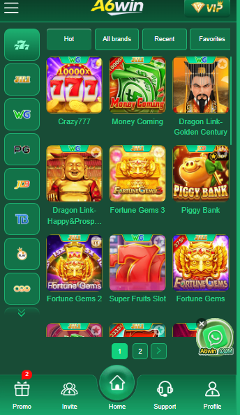 A6Win Slot Games