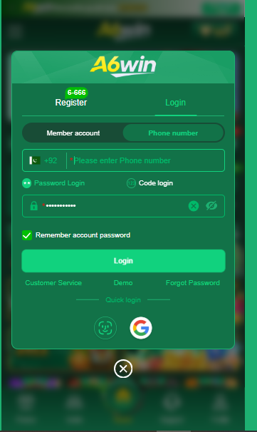A6Win Login Process