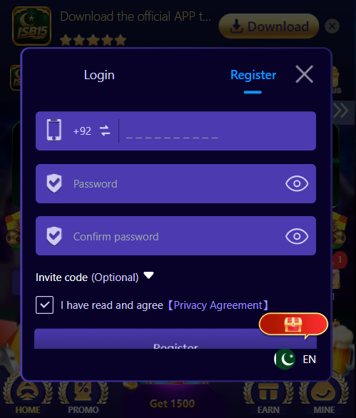 ISB15 Game Registration Process
