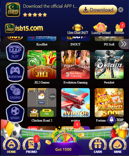 ISB15 Game Casino Games