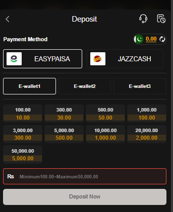GGR678 Game Deposit Methods