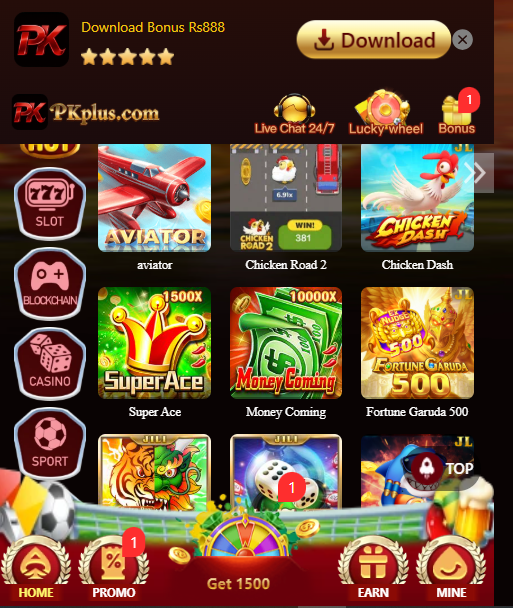 PKPlus Game Casino Games