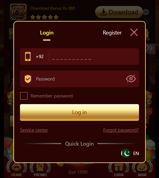 H789 Game Login Guide
