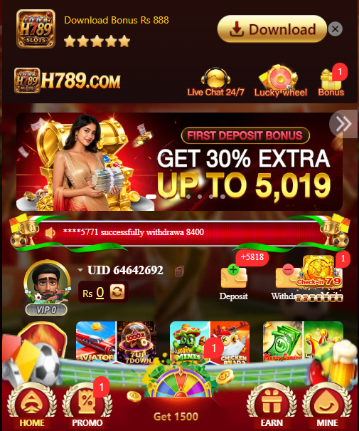 H789 Game Features