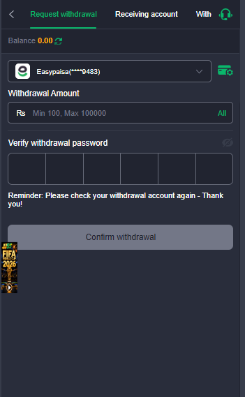 JJ55 Game Withdrawal Process