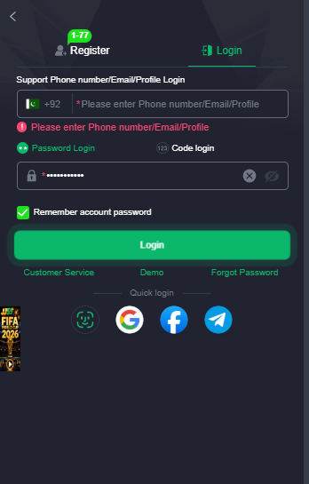 JJ55 Game Login Guide