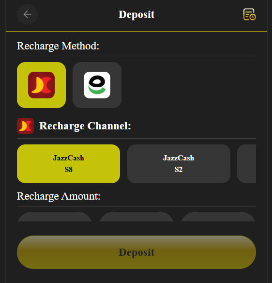 3R3R Game Deposit Methods