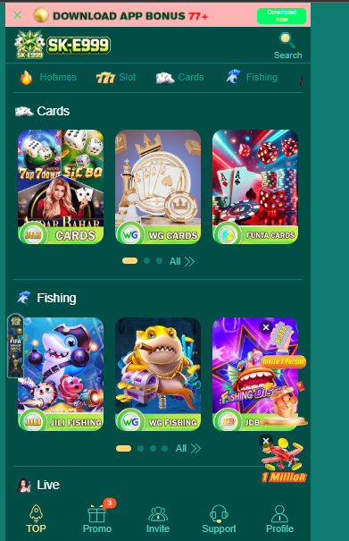 SK-E999 Casino Games