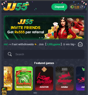 JJ55 Game Best Betting App in Pakistan